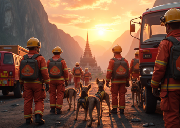 救援行動即將展開！臺灣特搜隊120名勇士準備隨時跨海馳援緬甸